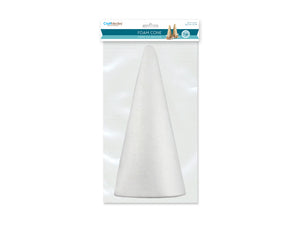 Polyfoam Craft Foam Shapes:  9" Cone