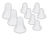 Polyfoam Craft Foam Shapes:  2"-2.75" Bell, Multi-Pack