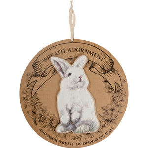 Wreath Insert - Rabbit