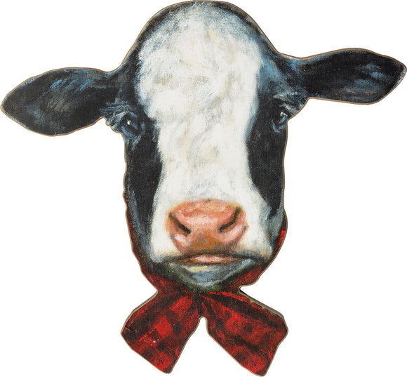 Wreath Insert:  Cow