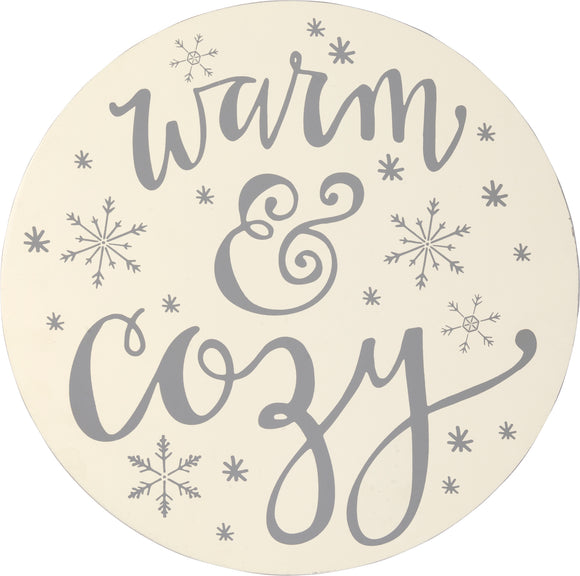 Wreath Insert:  Warm & Cozy