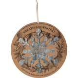 Wreath Insert:  Snowflake Joy