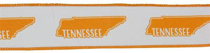 1.5"X10yd Tennessee Silhouette/Diagonal